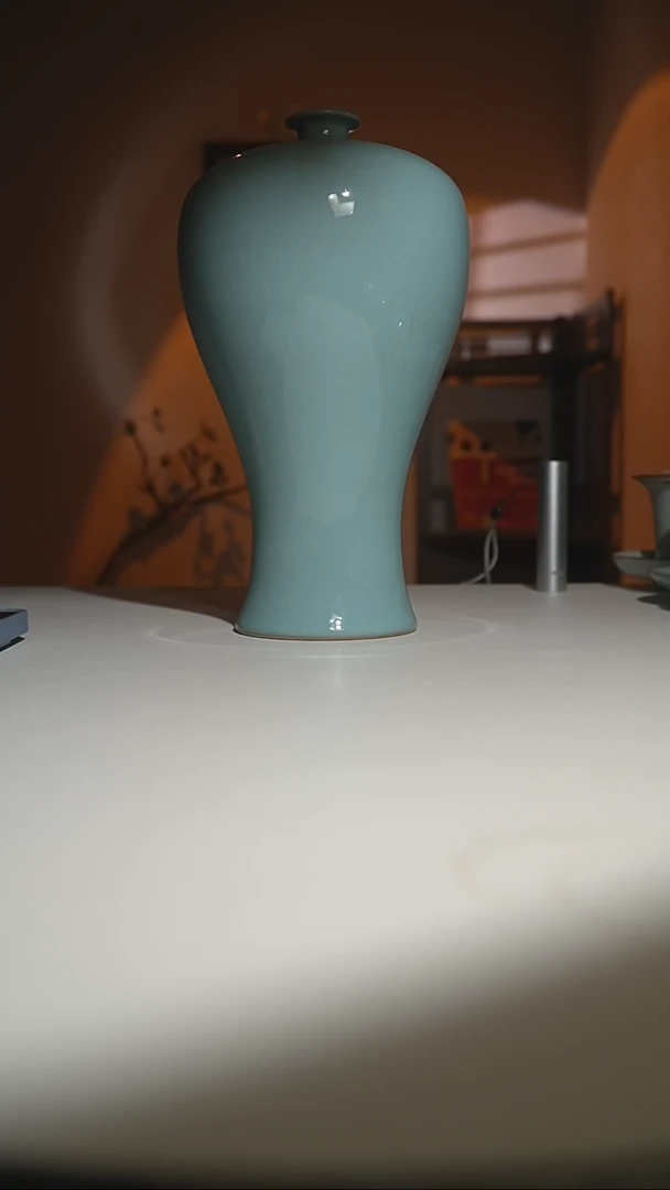 【闪购商品】其他天青釉梅瓶30cm原产地