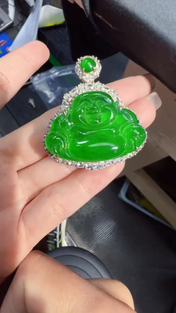 【闪购商品】定制翡翠未镶嵌佛公商品多样性发货1