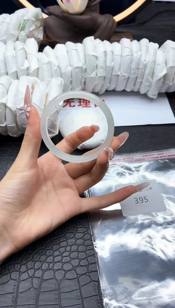 未镶嵌手链翡翠一物一图翡翠395