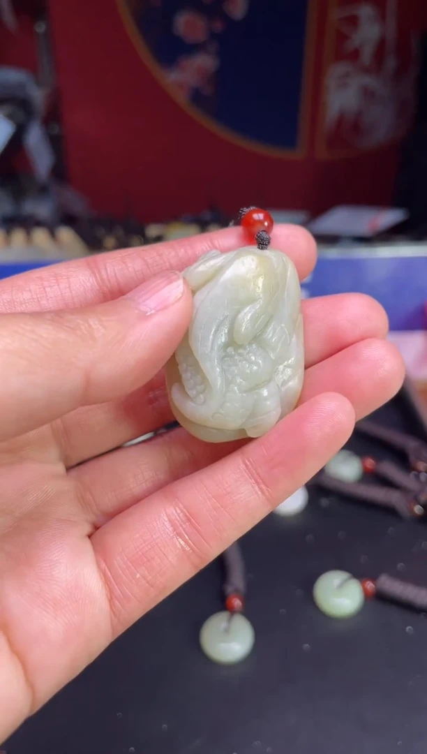 颈饰未镶嵌和田玉123