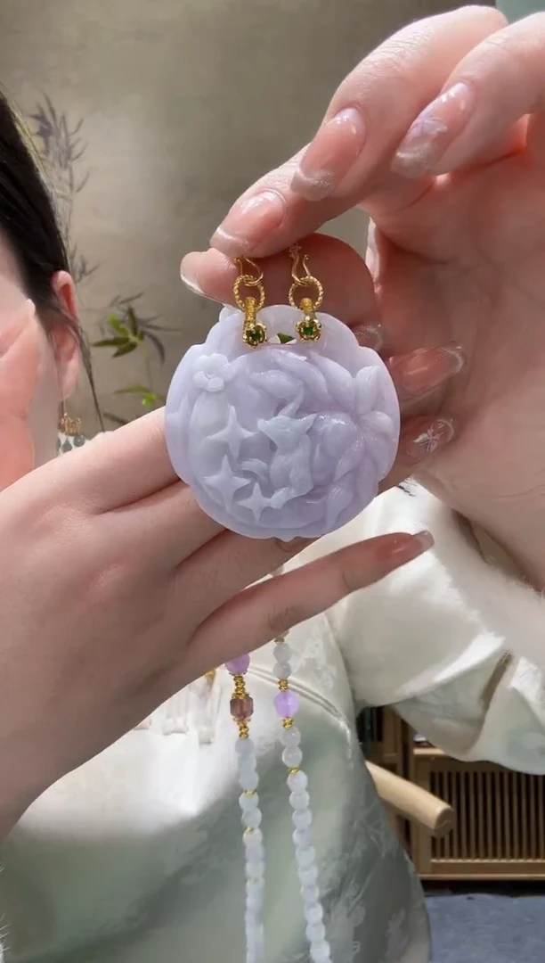 【闪购商品】翡翠颈饰未镶嵌吊坠