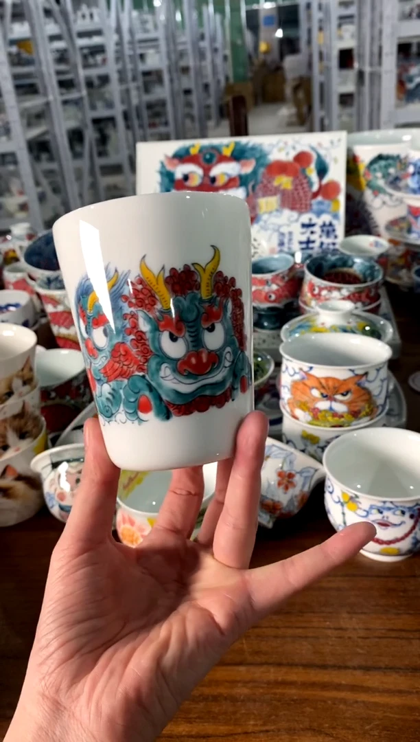 貔貅厚胎可乐杯[直播间微瑕福利价]
