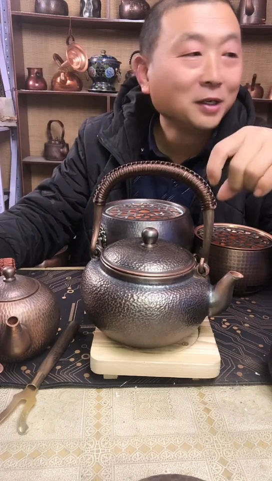 贵金属紫铜铜铜壶