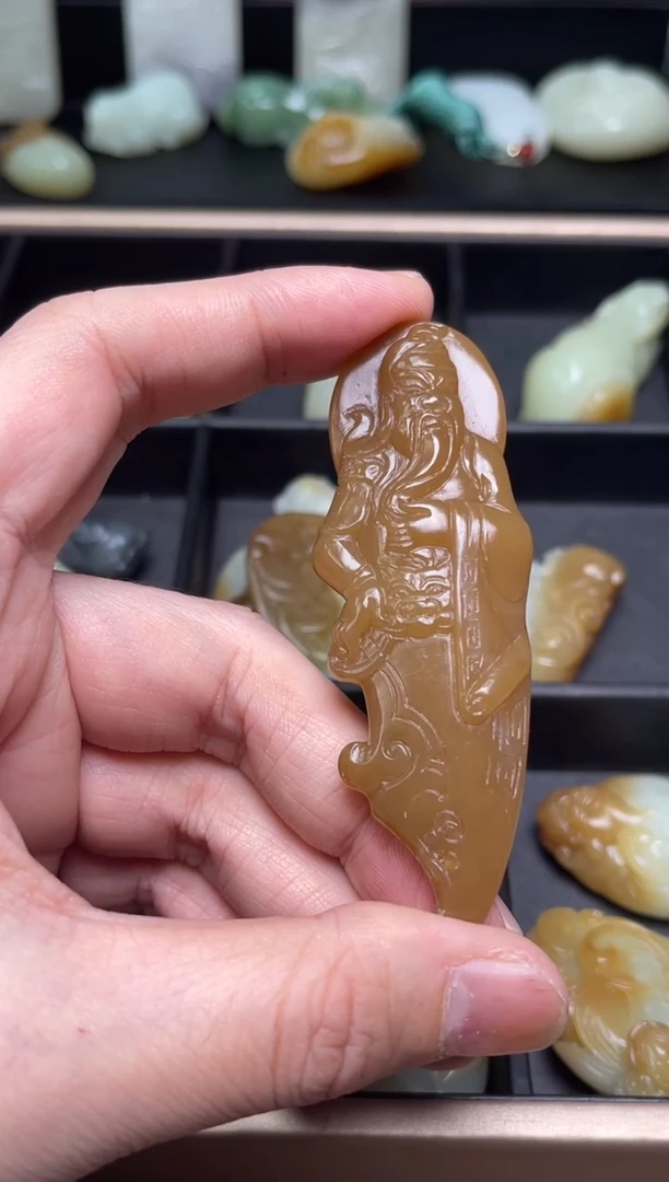 颈饰未镶嵌和田玉没**闲46