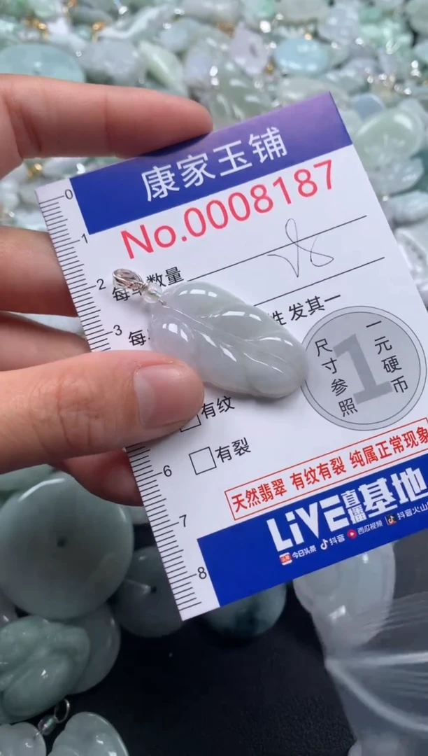 颈饰未镶嵌翡翠8187