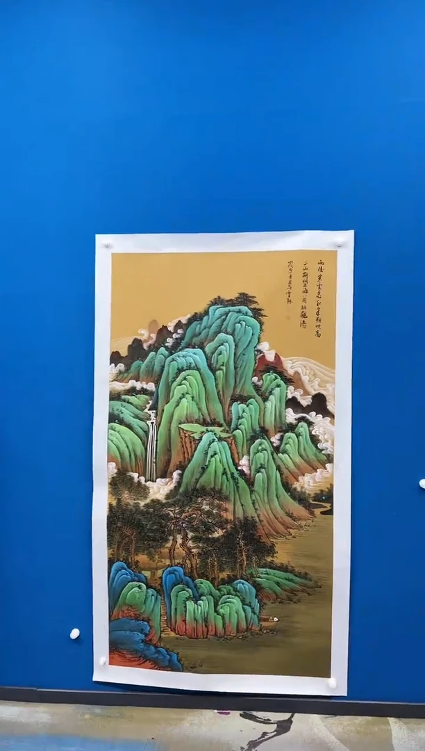 【闪购商品】国画张-大六尺山水/无框/W