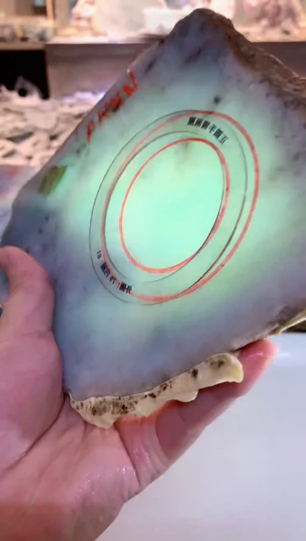 翡翠未镶嵌颈饰0朱0翡翠珠宝 124