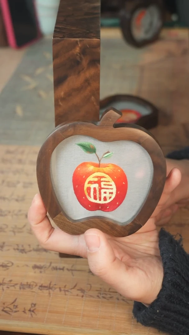 北美黑胡桃木苏绣508