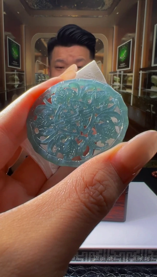 翡翠未镶嵌颈饰0734718271