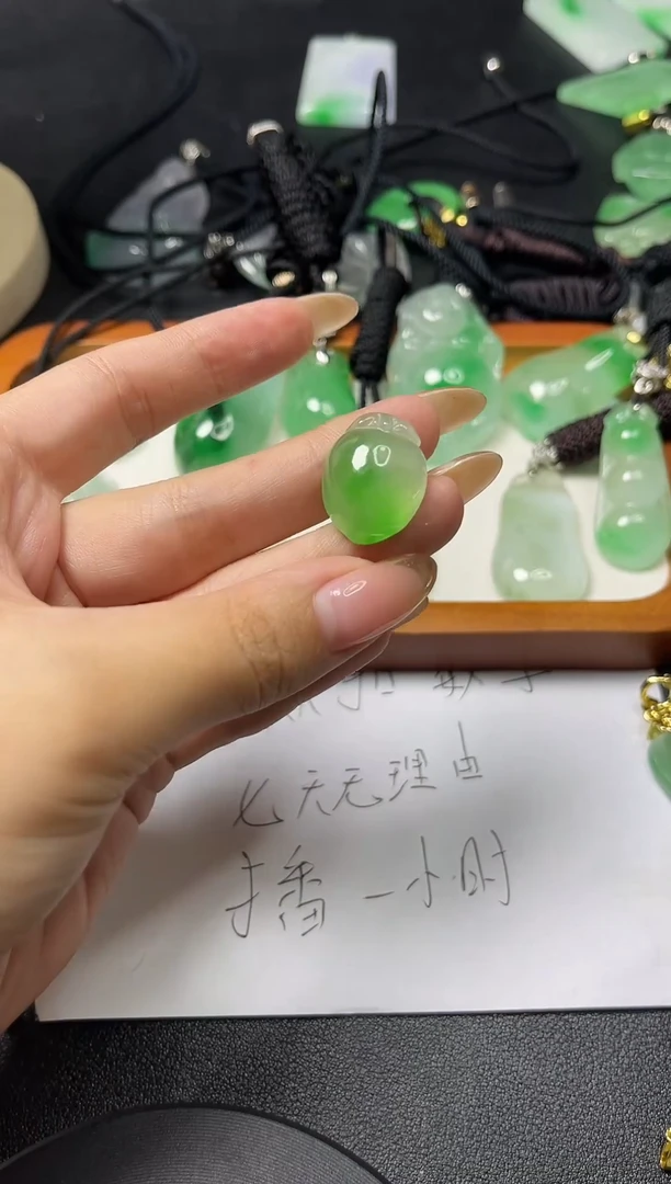 颈饰未镶嵌翡翠所见即所得 一图一物