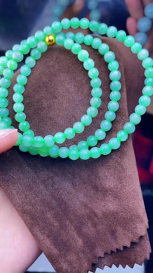 【闪购商品】定制翡翠未镶嵌珠串