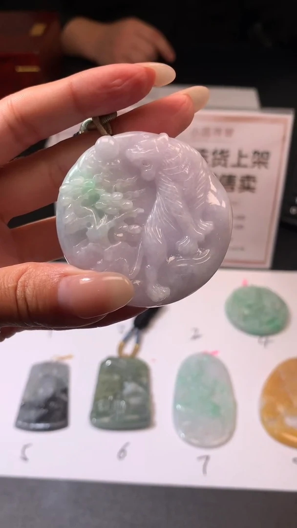 【闪购商品】定制翡翠未镶嵌不退不换CMH1件-A