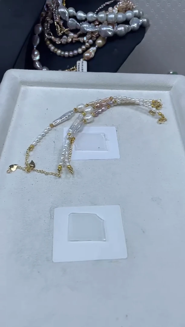 淡水珍珠手链未镶嵌【纯恬珍珠】（多样性发货发一）
