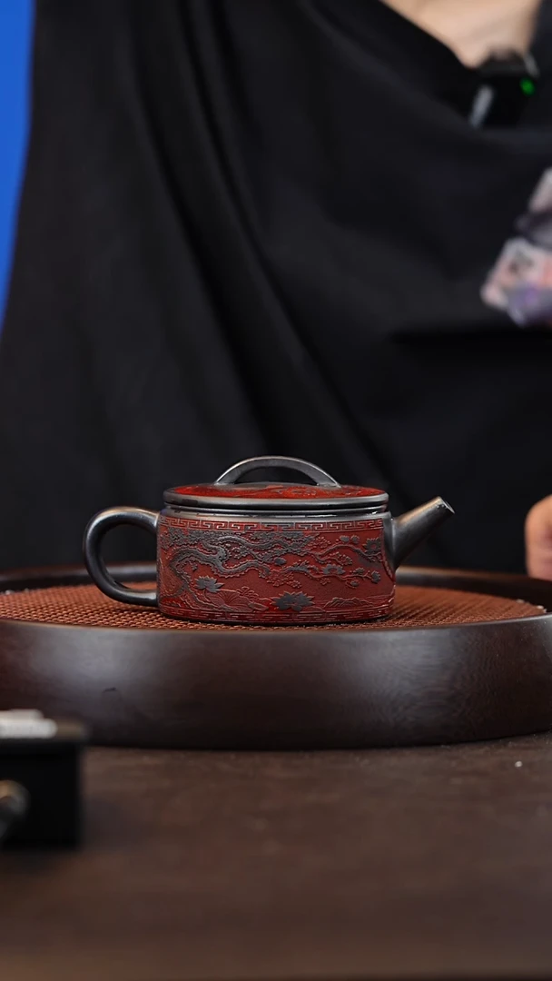 茶壶紫砂汉瓦