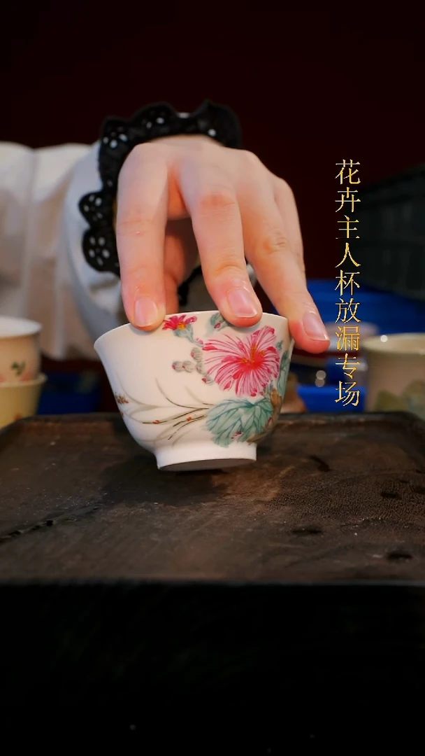 杯子等烟雨陶瓷手作系列025