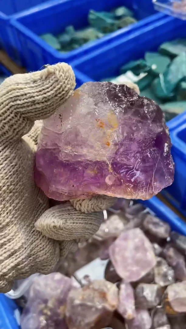 【闪购商品】水晶原石未镶嵌天然紫水晶原石