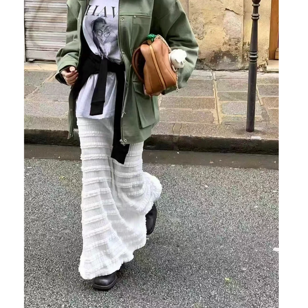 【FF-】韩版气质时尚休闲纯色半身裙女