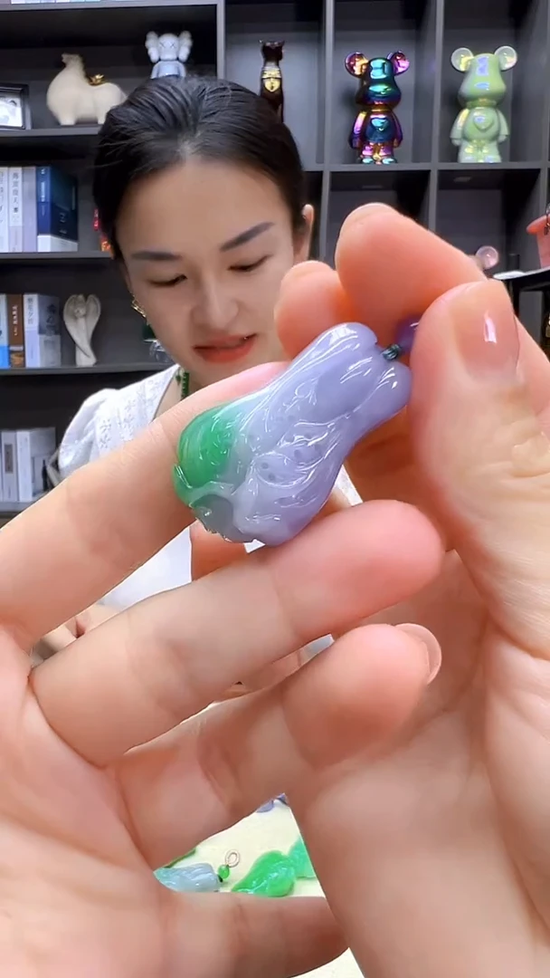 翡翠未镶嵌颈饰丹丹diy劲饰