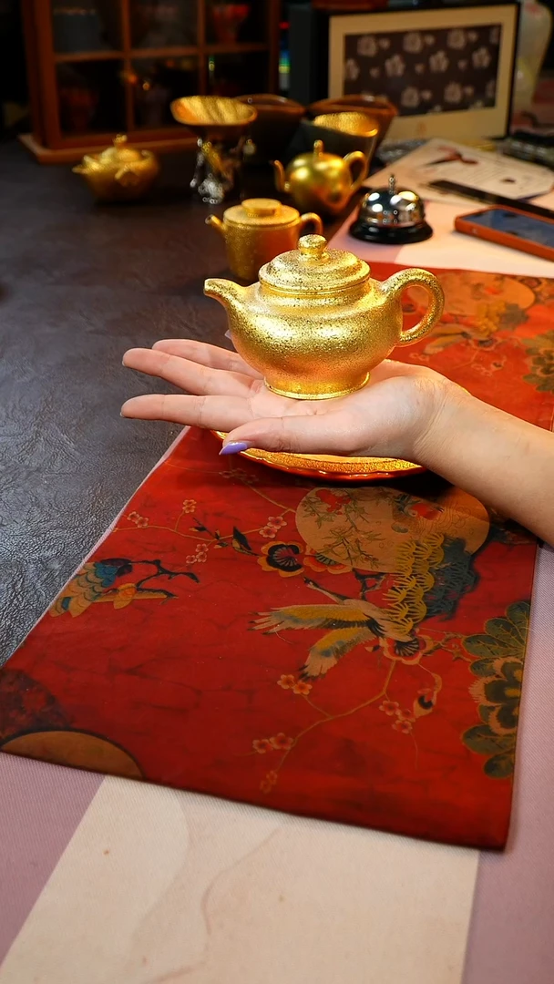 茶杯紫砂【宜景窑系列】江湖