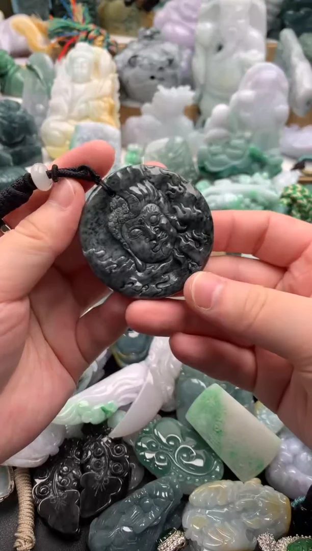 吊坠(不含链)未镶嵌翡翠1