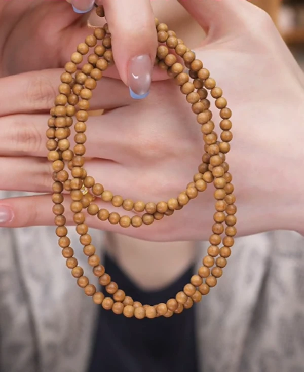 黑肉老山檀4mm念珠216颗