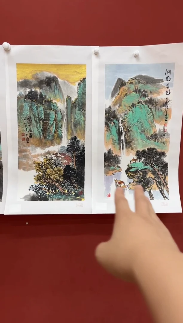 国画方传军专场 国画作品