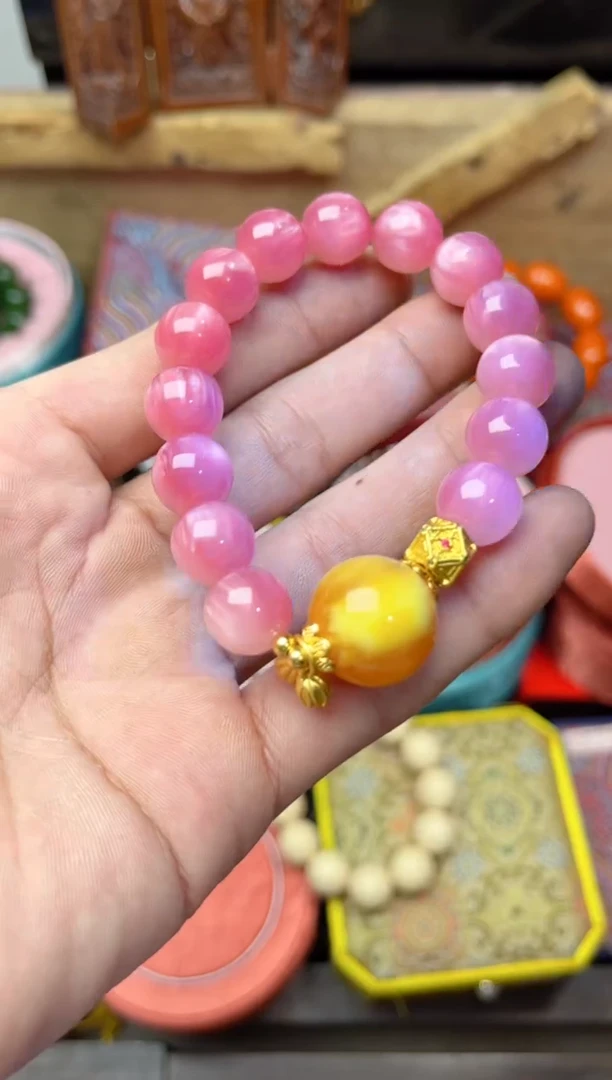 【闪购商品】琥珀手链未镶嵌点击链接下单即可