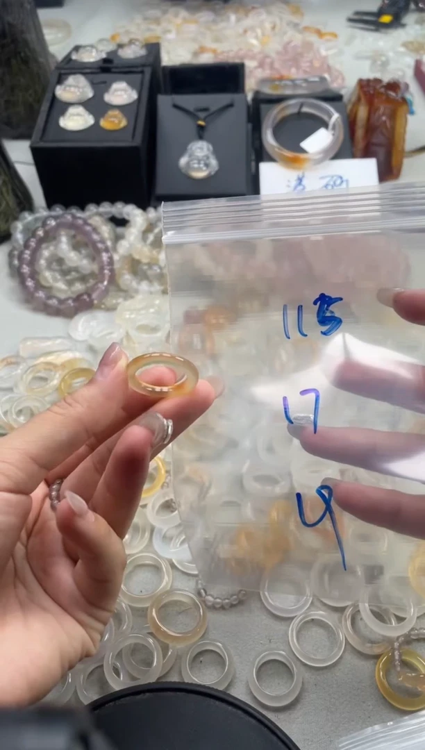 未镶嵌戒指玛瑙/玉髓115