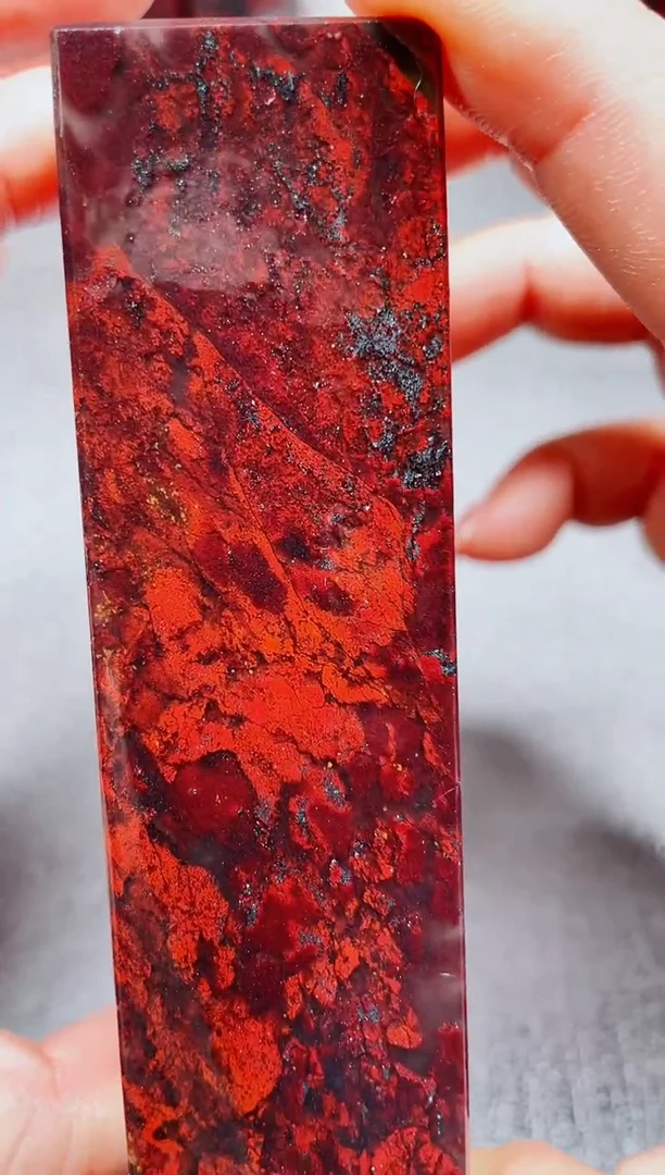 玉桂林鸡血玉素章--14