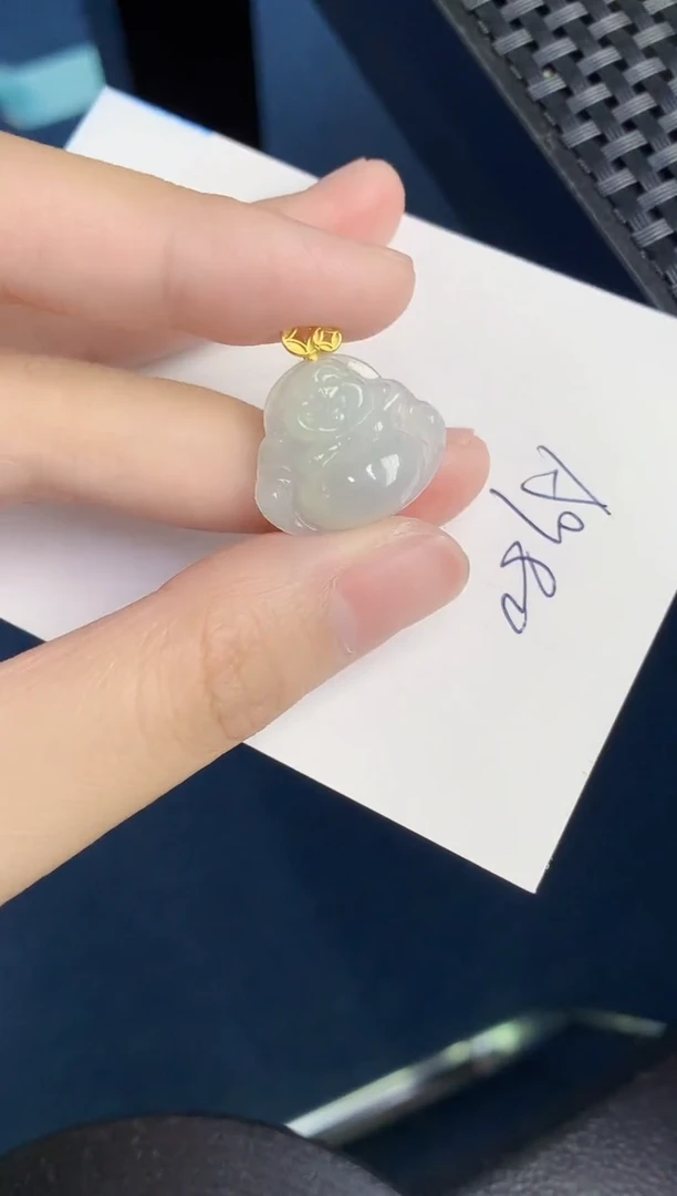 翡翠未镶嵌颈饰天然翡翠緬甸A貨