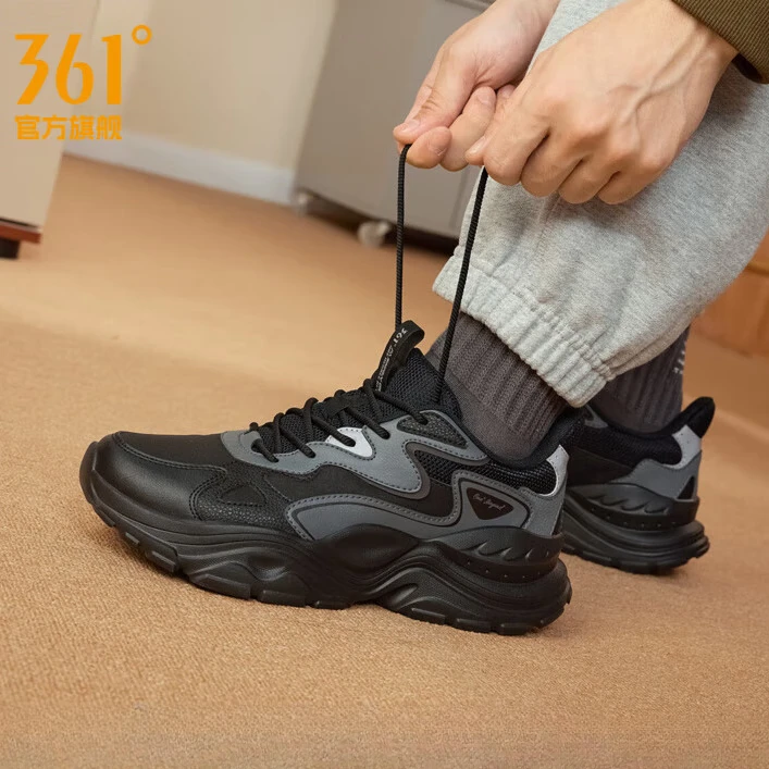 361°男鞋运动休闲鞋2025年春夏季新款网面透气轻便鞋子软底百搭