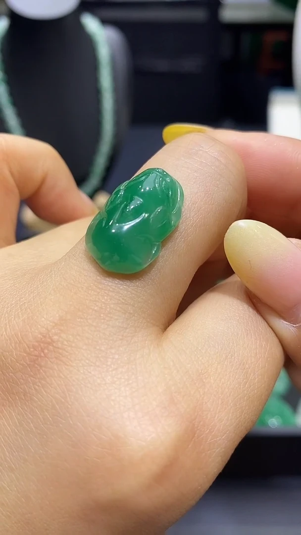 石英质玉貔貅未镶嵌貔貅