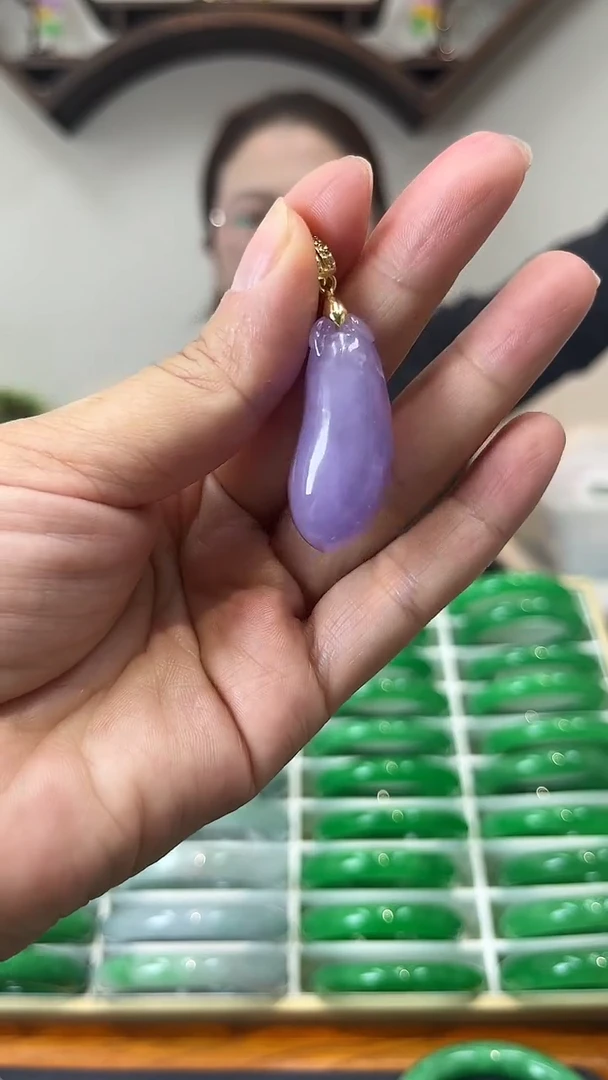 【闪购商品】翡翠颈饰未镶嵌闪46 吊坠