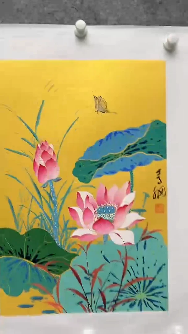 国画李纲-2.7平尺-花鸟国画
