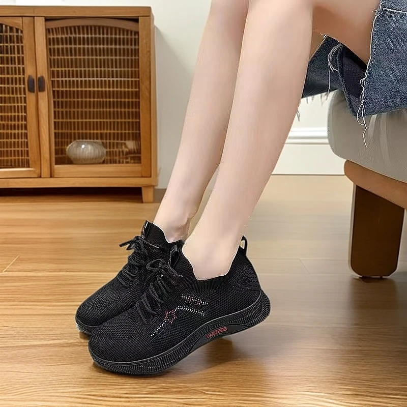 2332 时尚休闲鞋老北京布鞋夏季跑步健步鞋妈妈鞋春秋单鞋软底女