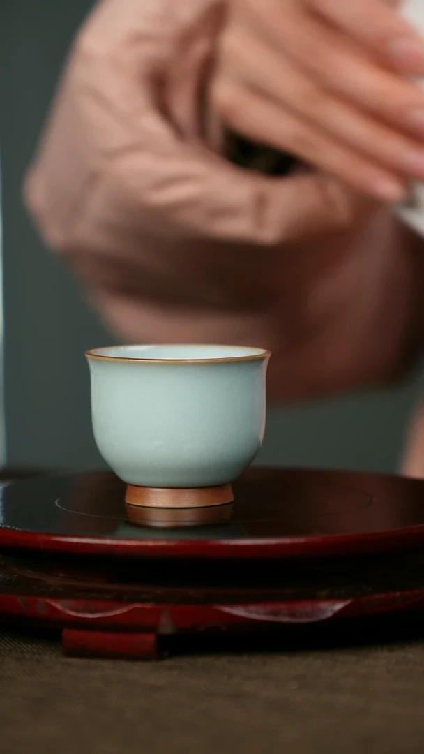 全品 淡天青 小美人鱼杯