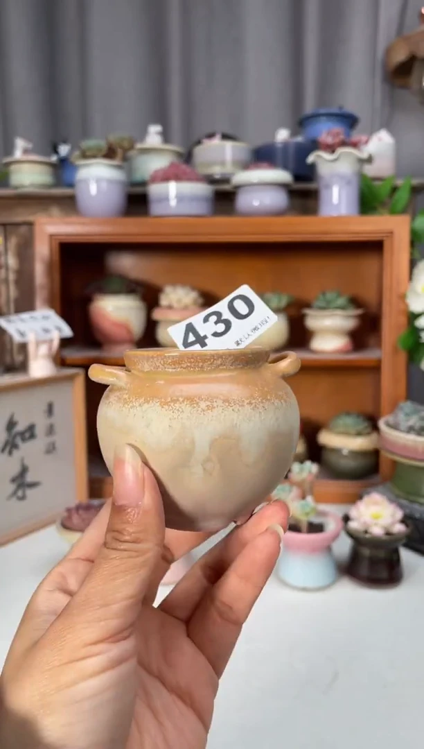 瓷片430知木小芳花盆