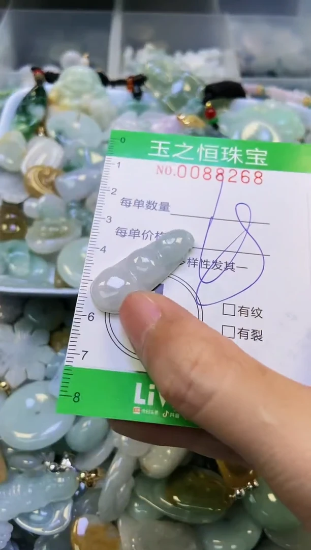 翡翠未镶嵌颈饰闪购0088268
