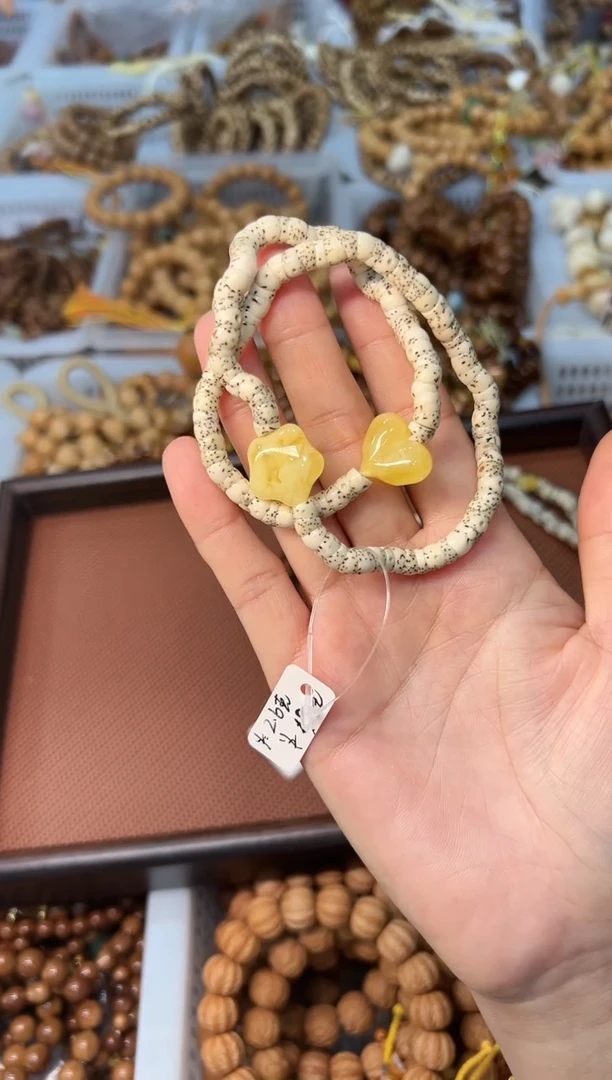 手串星月菩提卡6mm大留白 大肠【高配 高货】