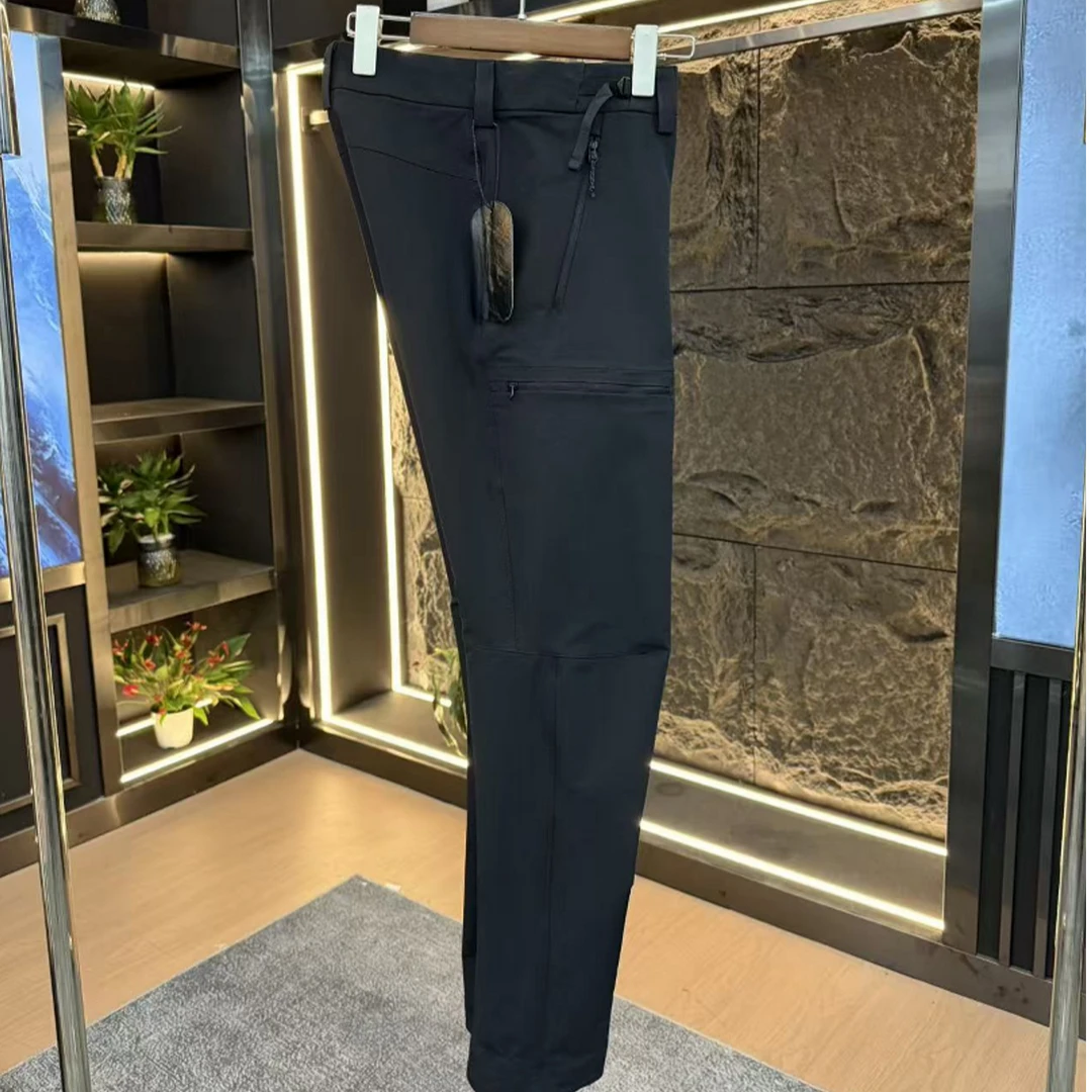 冬季耐磨软壳裤男女同款修身