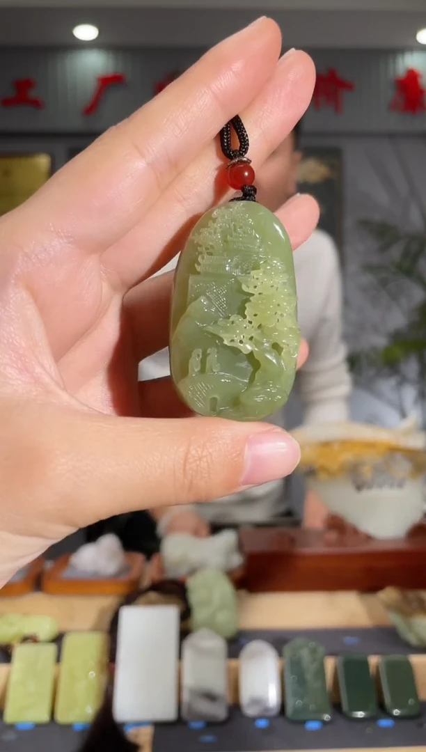 【闪购商品】和田玉颈饰未镶嵌拍一发一 多样性发货