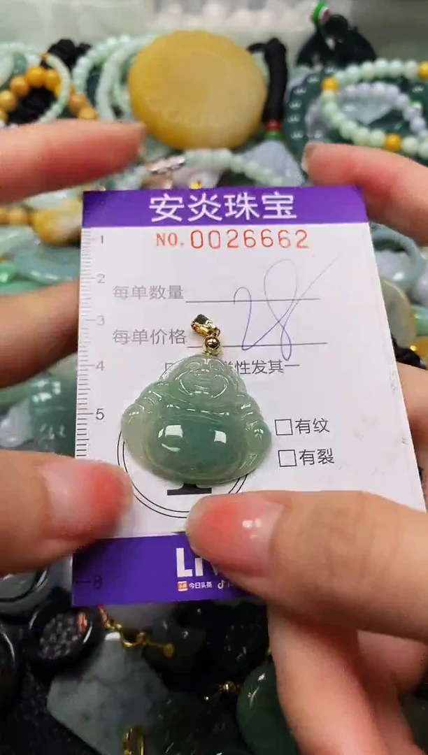 颈饰未镶嵌翡翠闪购0026662