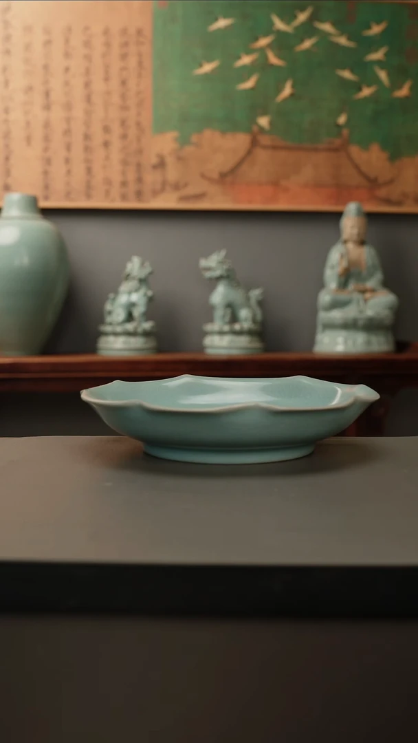 【闪购商品】杯原产地原矿 花口盘