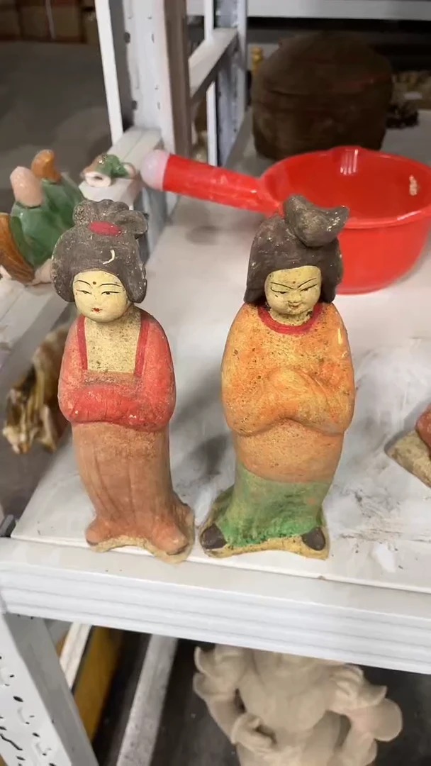 陶瓷琴*唐三彩手工陶瓷品