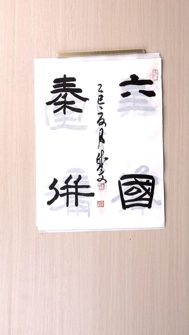 书法苟成文 甘肃定西45*34