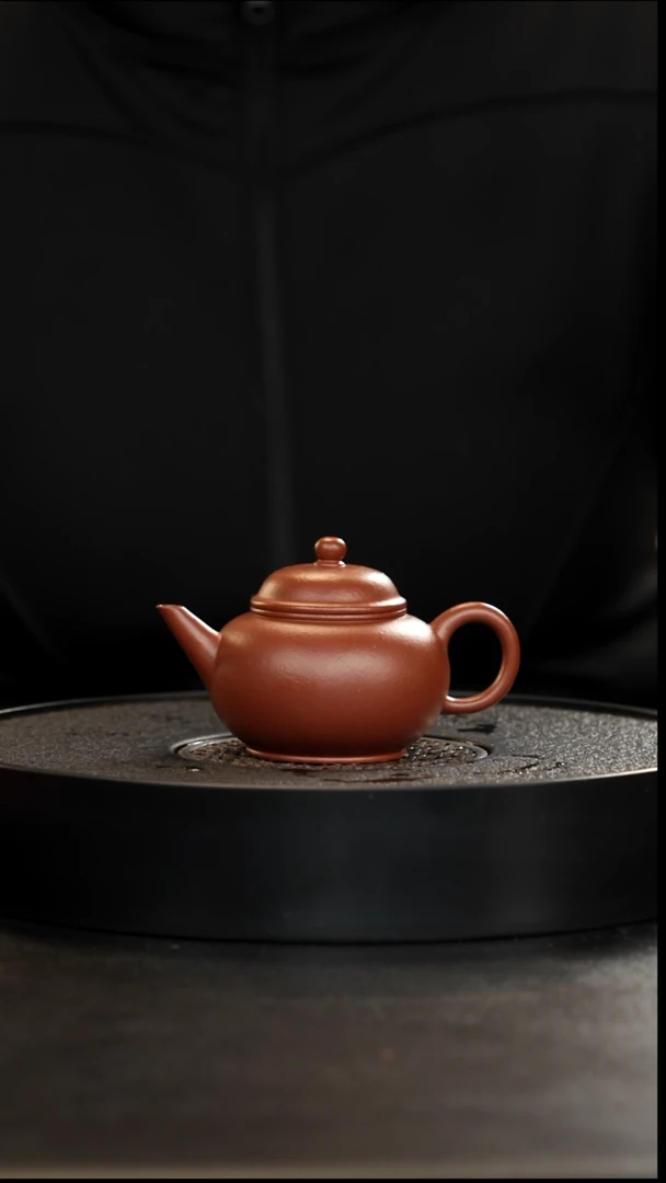 茶壶紫砂正价1200新品特价黄龙山朱泥水平125cc