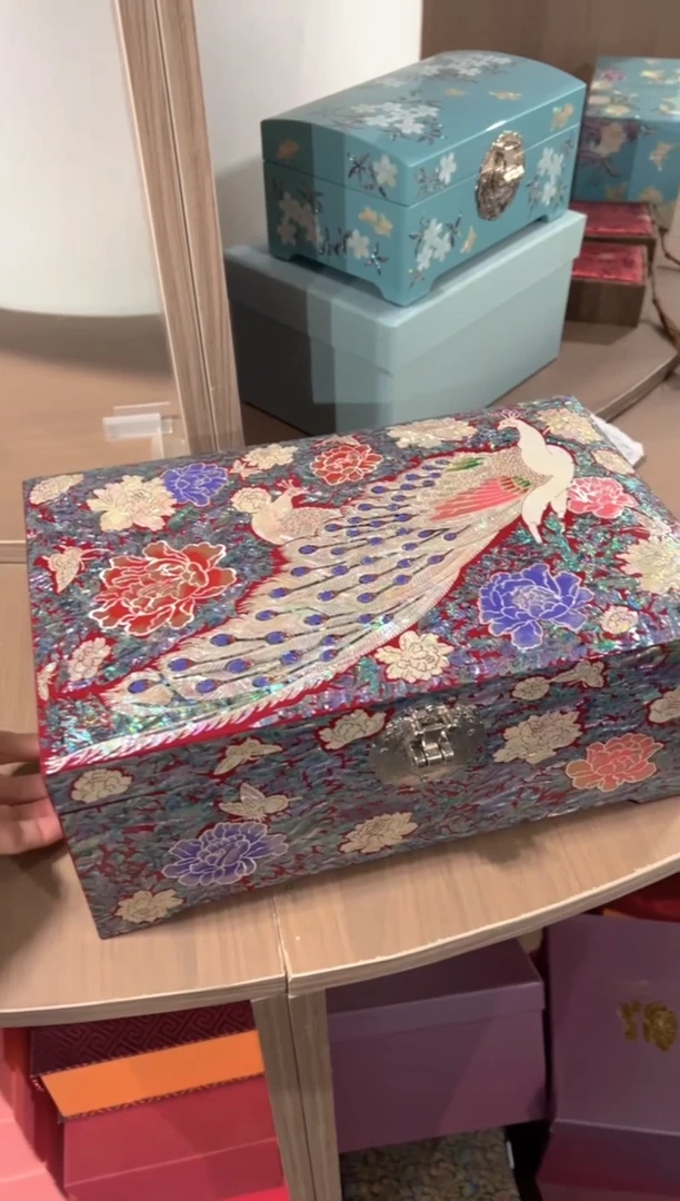 【闪购商品】鱼锁全贝底·弘贝雅螺钿漆器文化馆