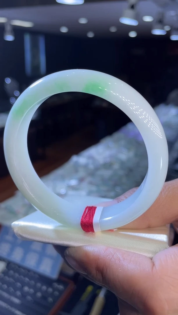 未镶嵌手镯翡翠正圈59