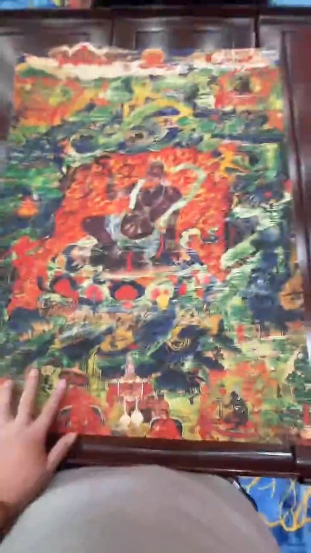 卷轴画唐卡16065