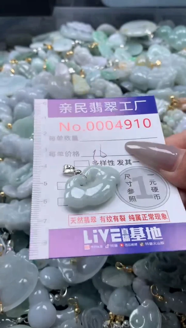 颈饰未镶嵌翡翠4909